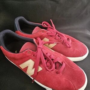 New Balance Numeric 22 Red Suede Mens shoes size 10